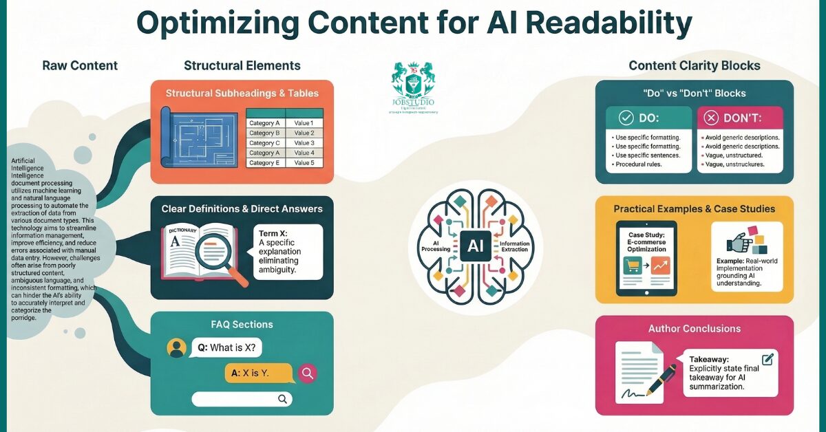 What kind of content is easier for AI to cite, and how to prepare it. Infographic.