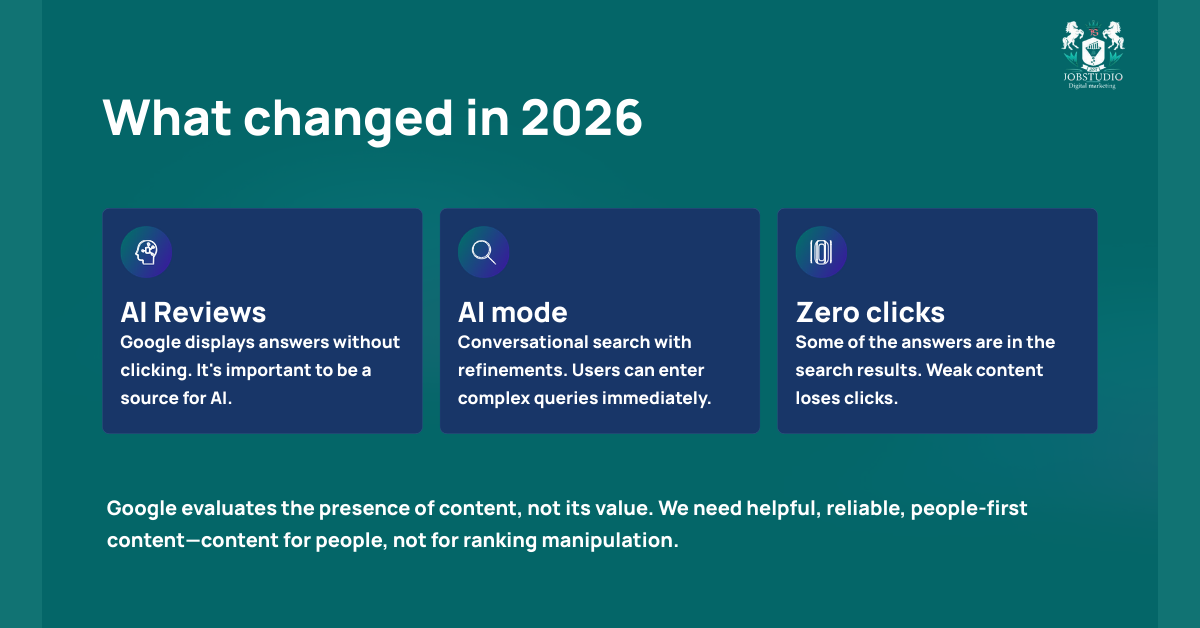 What has changed in 2026