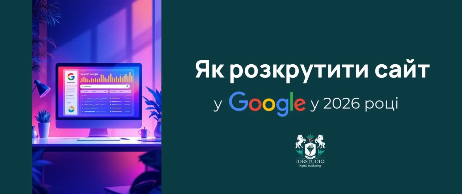 Як розкрутити сайт у Google у 2026 році
