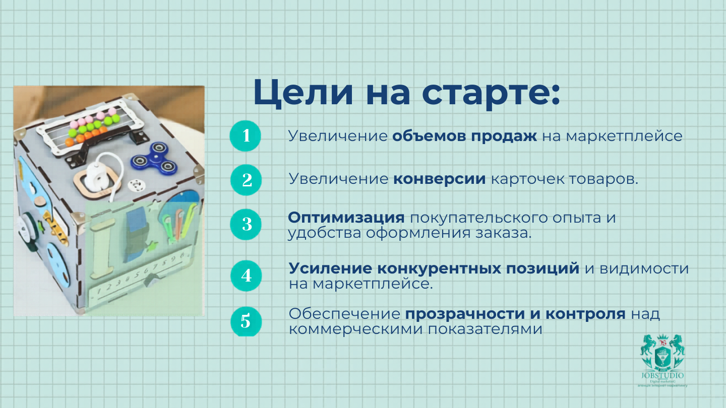 Цели на старте