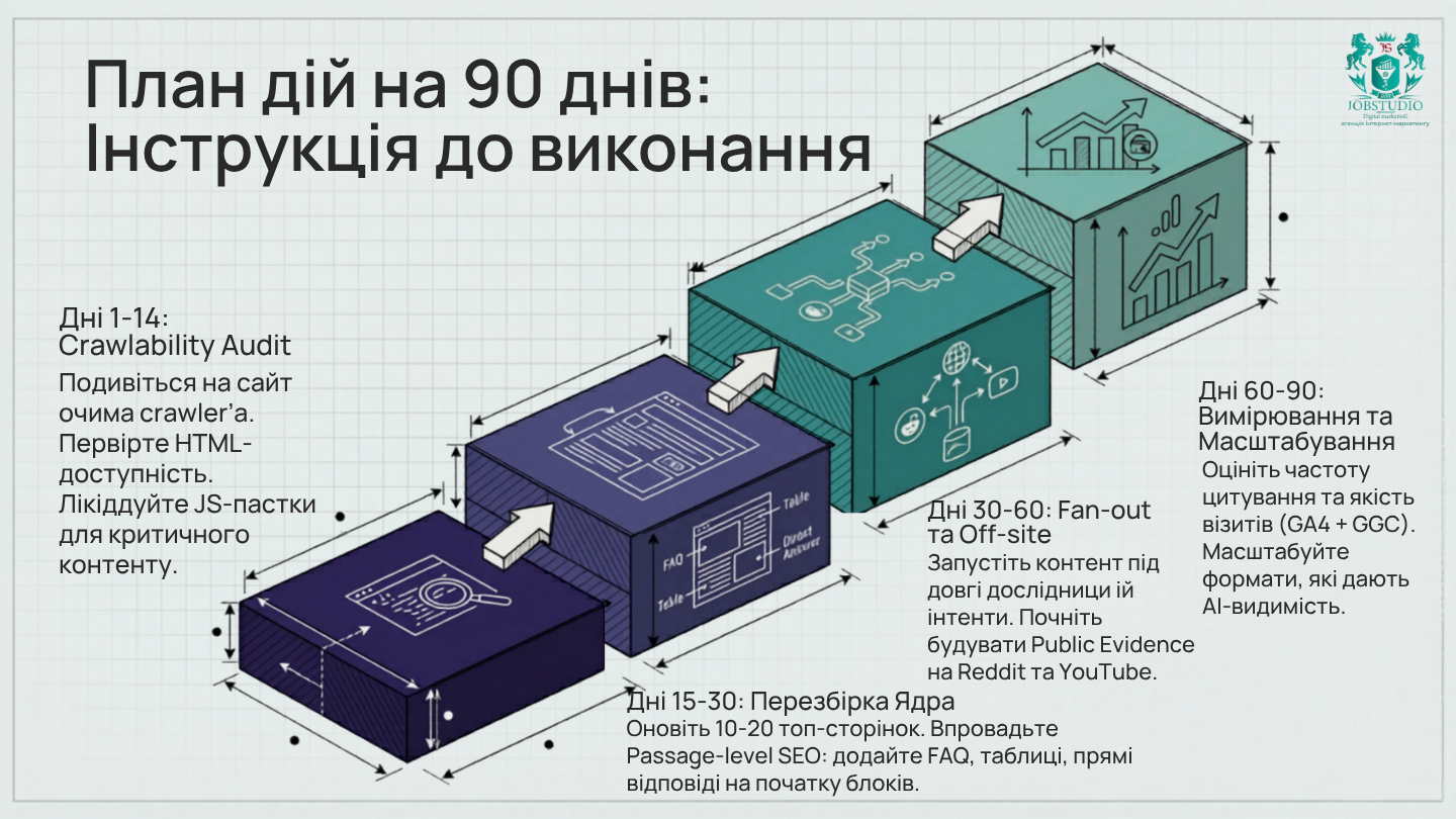 План дій на 90 днів