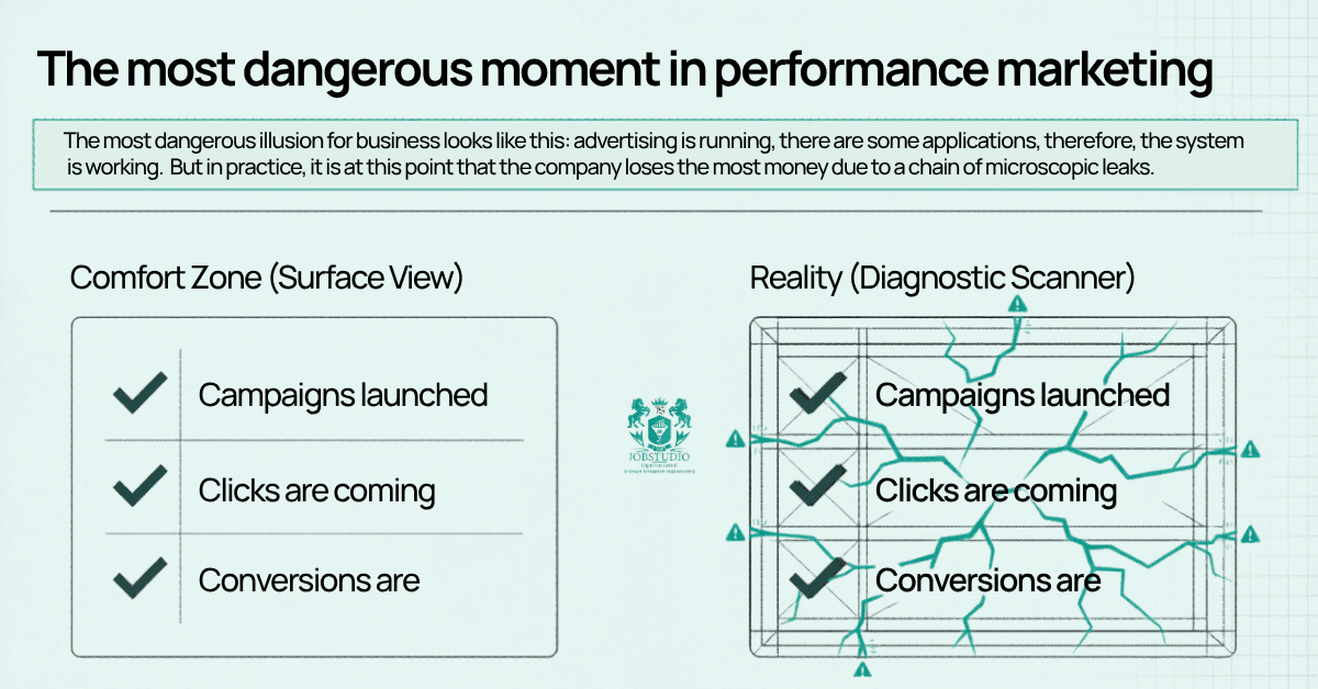 The riskiest aspect of performance marketing