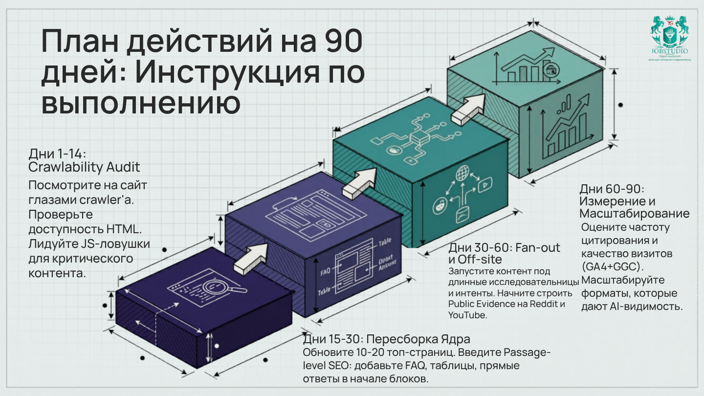 План действий на 90 дней