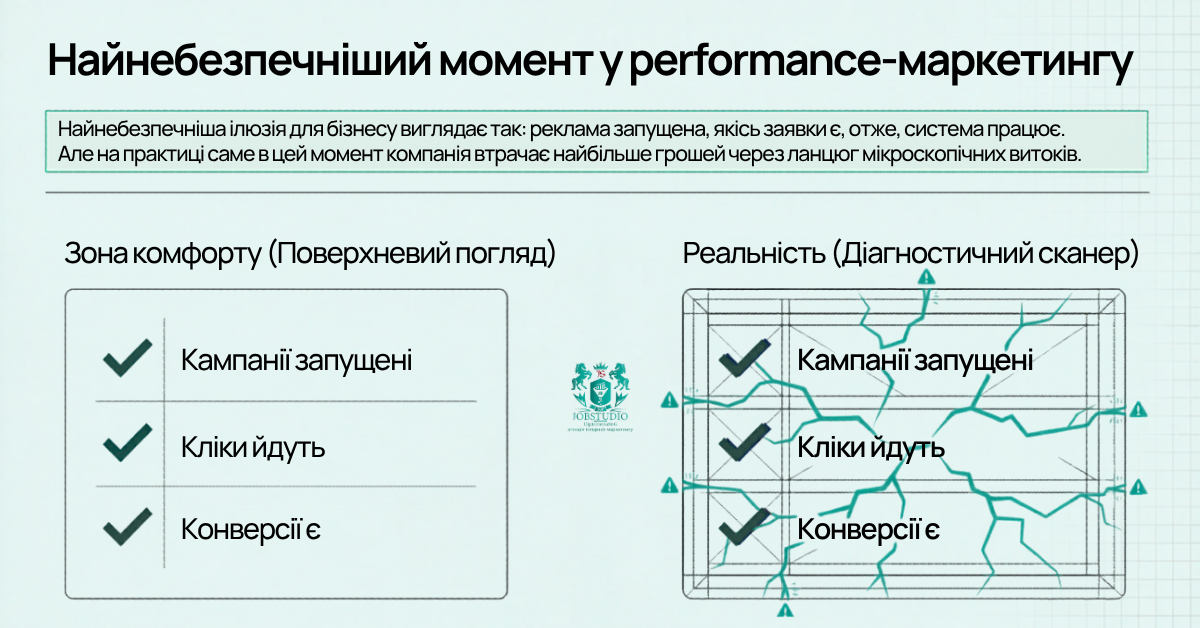 Найнебезпечніший момент у performance маркетингу 