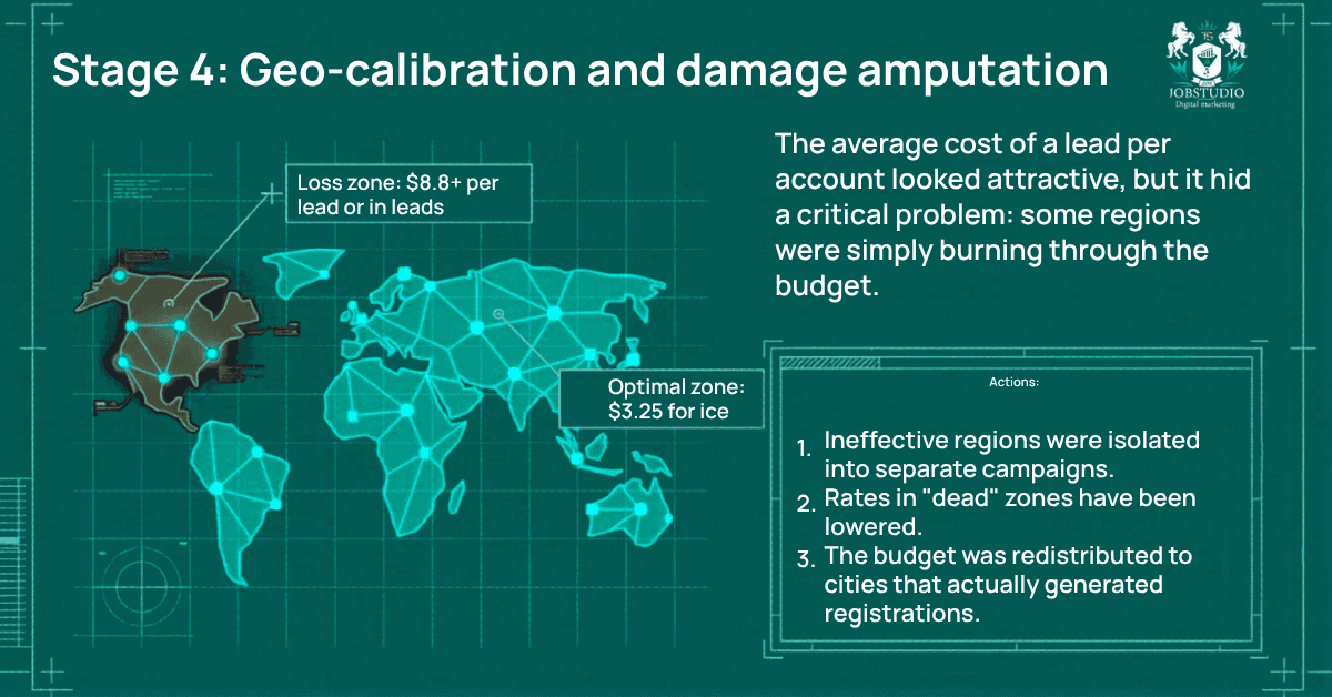 Geo-calibration. Infographic