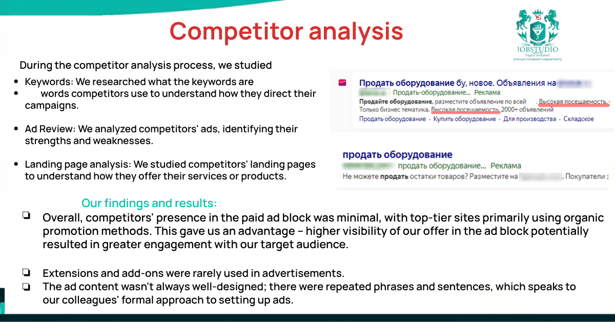 Competitor Analysis: Keywords