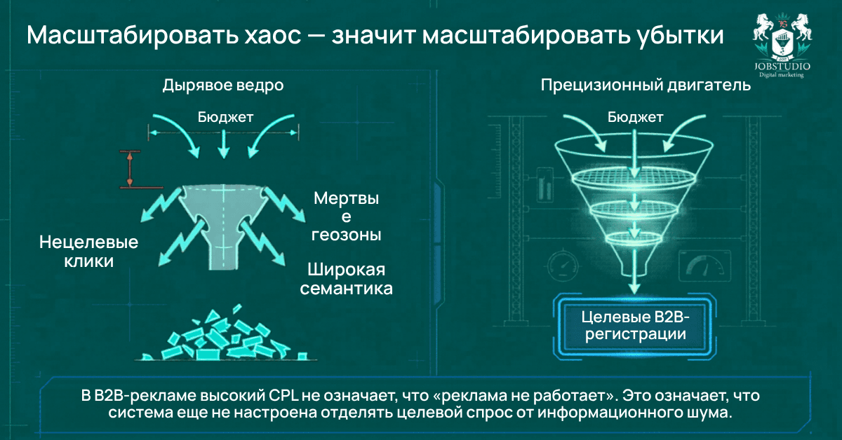 Увеличивать хаос — значит увеличивать убытки