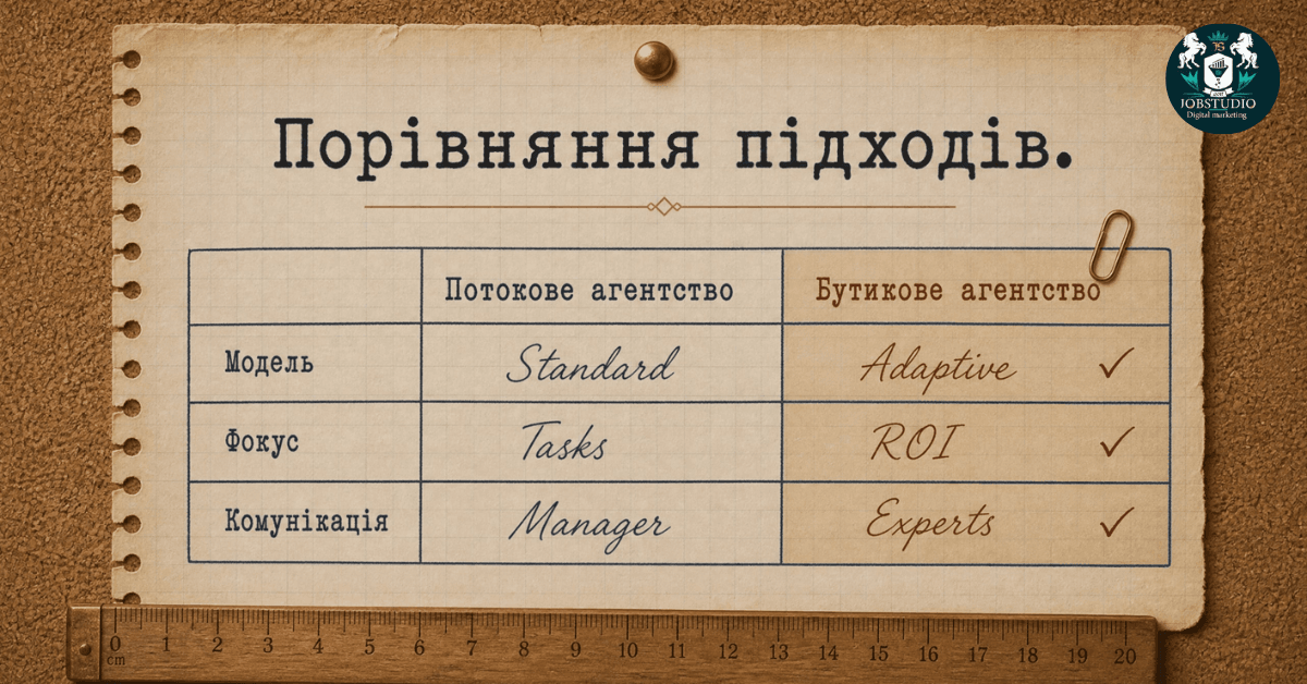 Порівняння підходів