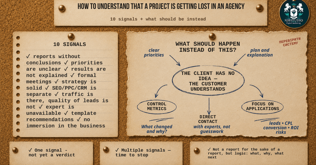 How to Tell If a Project Is Getting Lost in the Agency