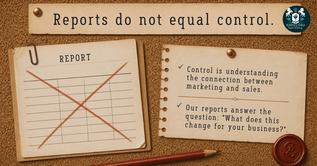 Reports are not the same as oversight