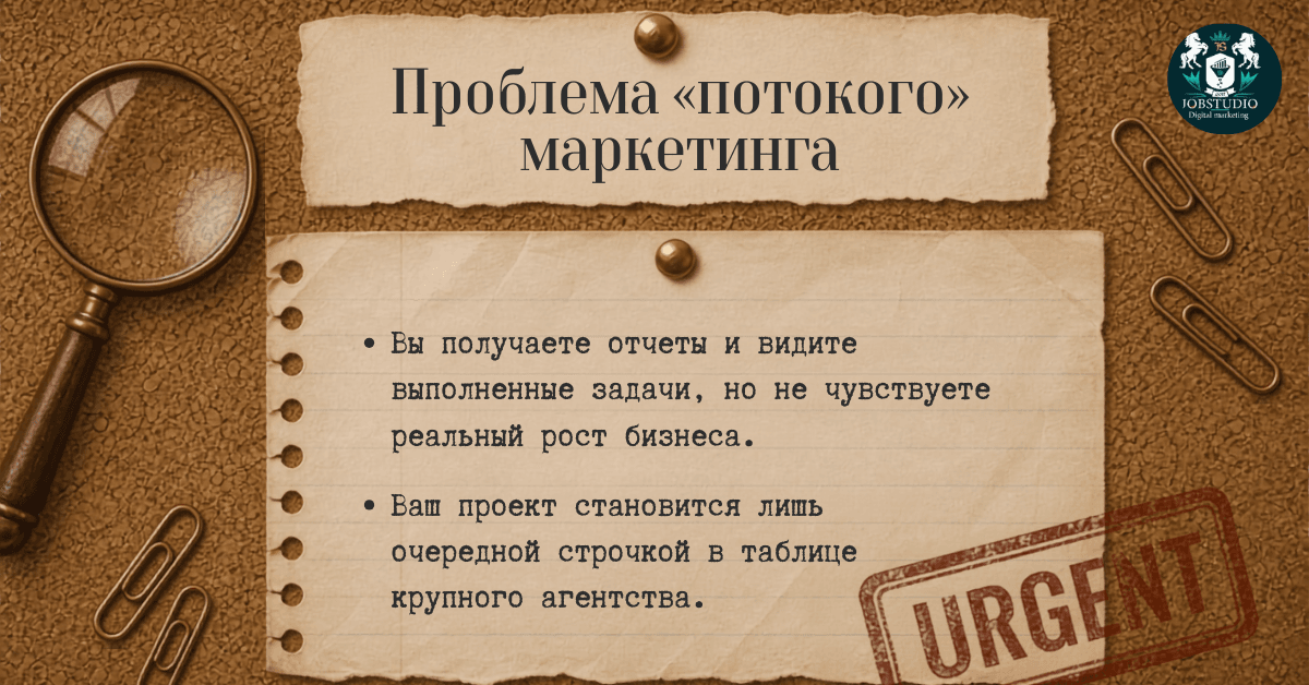 Проблема потокового маркетинга