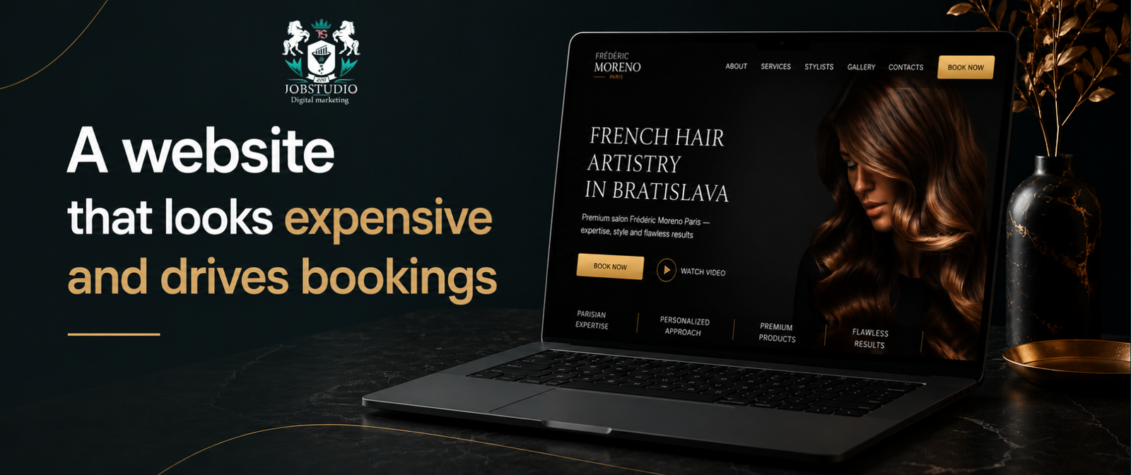 From Concept to Development: Frédéric Moreno’s Website in Bratislava