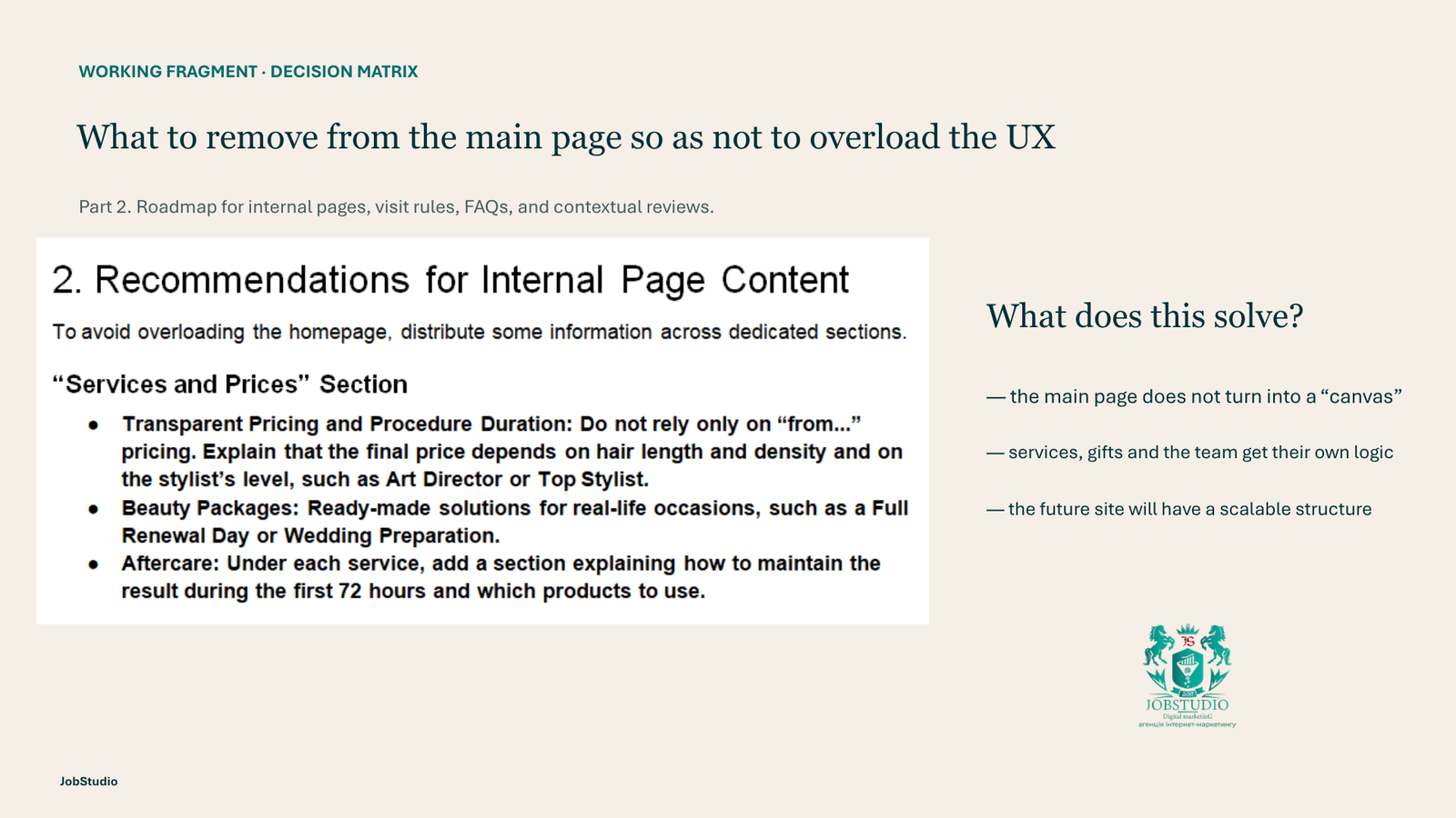 What to Remove from the Home Page to Avoid Overloading the User Experience