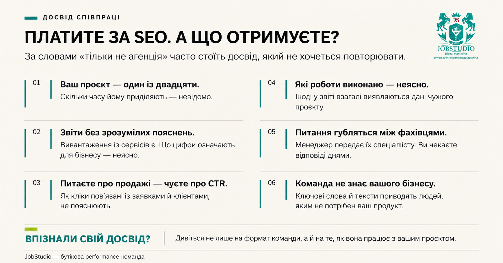 Платите за SEO але що отримуєте